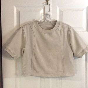 NWOT Lululemon crop top XS